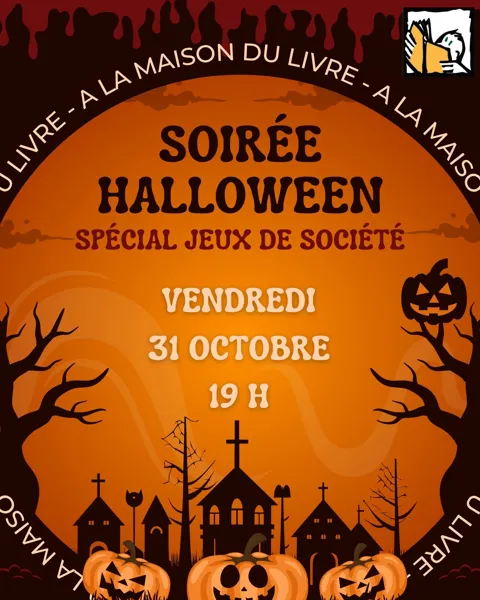 Soirée Halloween : spécial jeux de société !
