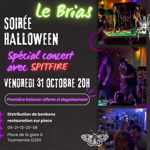 Soirée Halloween au Brias