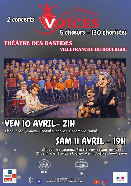 Gala VOICES Les Choeurs