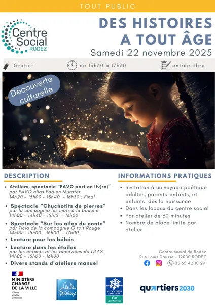 Des histoires à tout âge