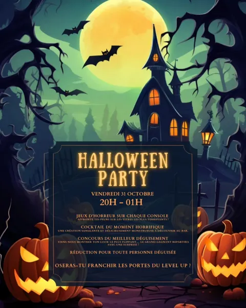 Halloween Party chez Level Up