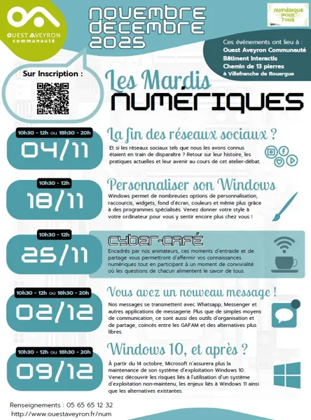 Les mardis numériques : Vous avez un nouveau message !