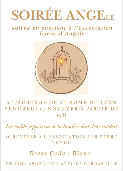 Soirée Angèle, en soutien à l'association Lueur d'Angèle
