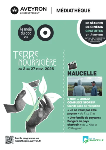 Le mois du doc, cinéma à Naucelle
