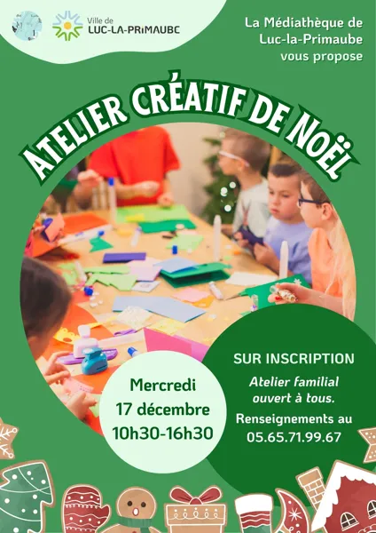 Atelier créatif de Noël