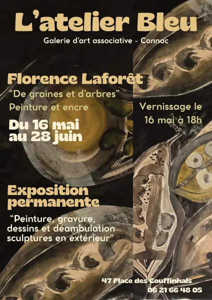 Exposition de L'Atelier Bleu du 16 mai au 28 juin