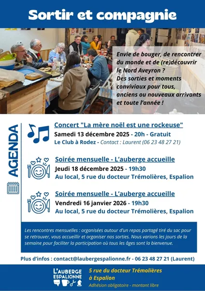 Sortir et compagnie : des sorties pour explorer et se rencontrer