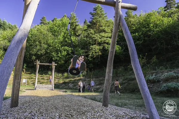 Aire de loisirs de La Roque, Virginie Govignon - OT Larzac Vallées