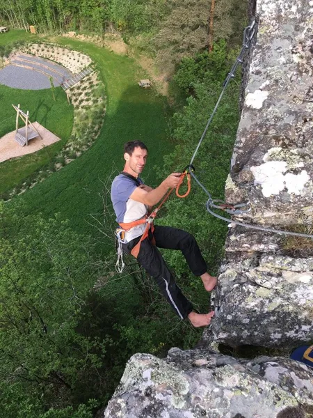 Aire de loisirs de La Roque, Annie Chabirand