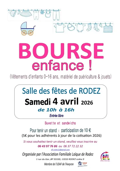 Bourse enfance et puériculture