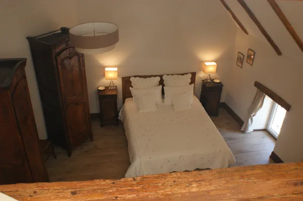 Le Causse Noir, vue de la mezzanine, Les Fréjals