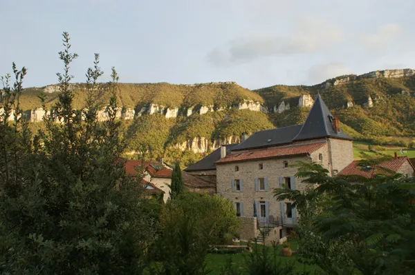 Les Fréjals vue du parking, Les Fréjals