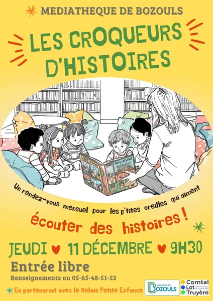 Lecture - Croqueurs d'histoires
