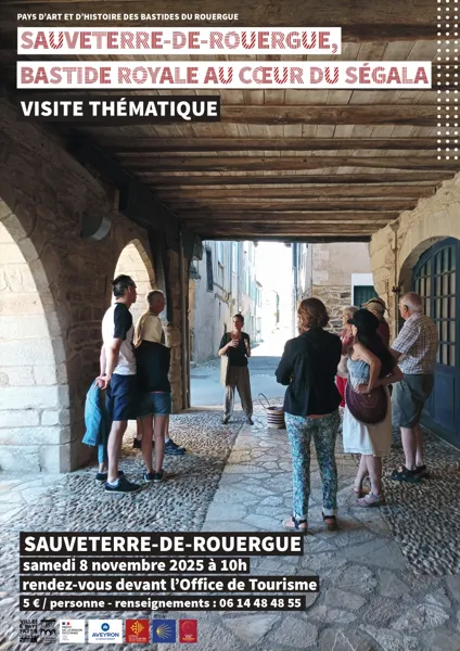 Empreintes urbaines médiévales : Sauveterre-de-Rouergue, une Bastide Royale au cœur du Ségala