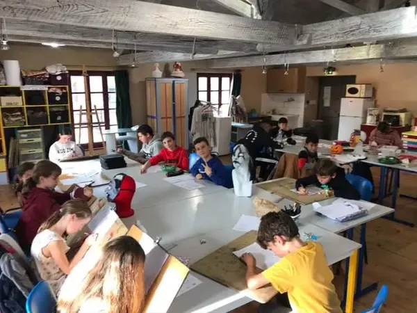 Festival Bonheurs d'Hiver - Stage de dessin avec DAF - Vieux Moulin