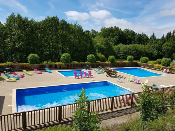 La piscine, Domaine du Roc Nantais