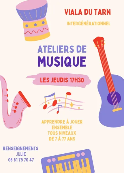 Ateliers de musique