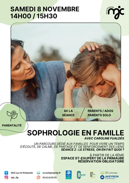 LOISIRS EN FAMILLE : Sophrologie