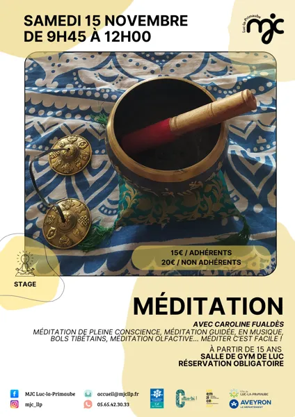 STAGE : Méditation