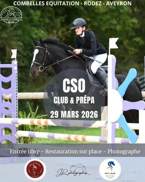 Concours de Saut d'Obstacles - Combelles Équitation