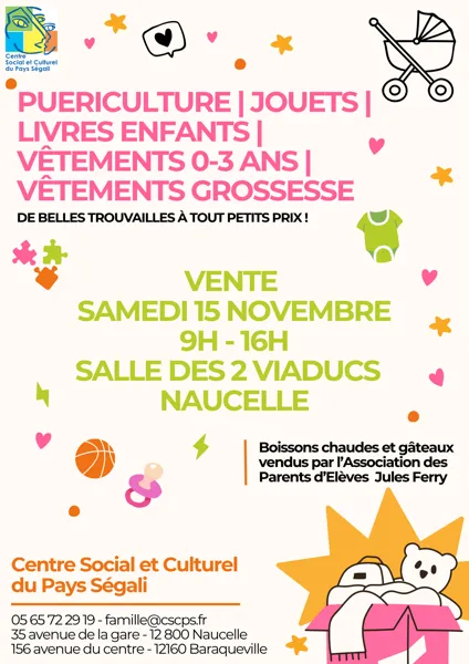 Vente de puériculture