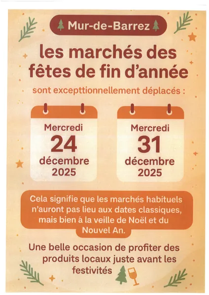 Marché de terroir à Mur-de-Barrez