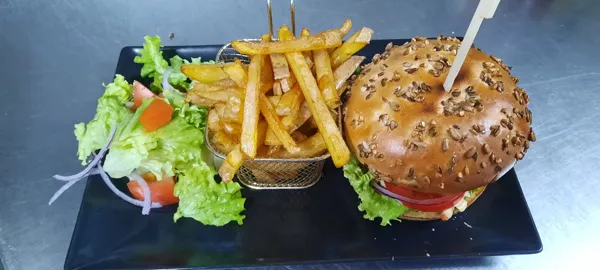 Le burger, Camping de Saint-Gervais