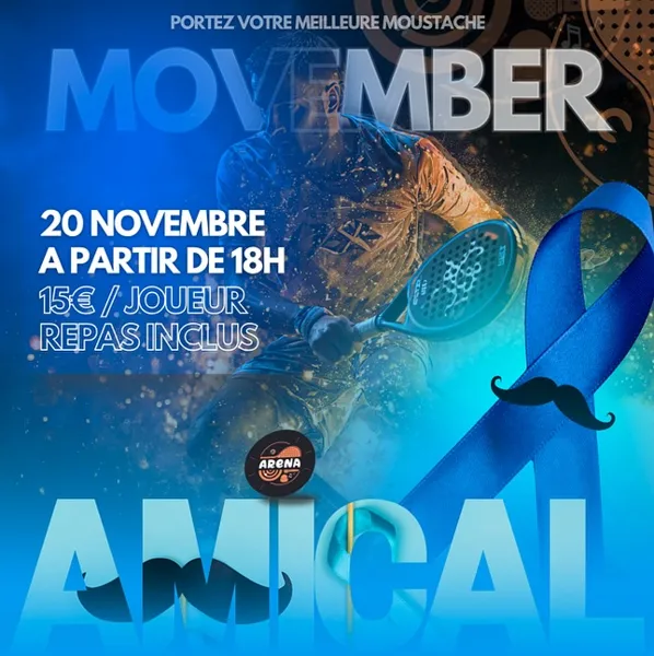 Tournoi amical de Padel spécial Movember