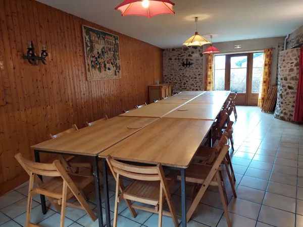 salle à manger, Aire de camping-cars