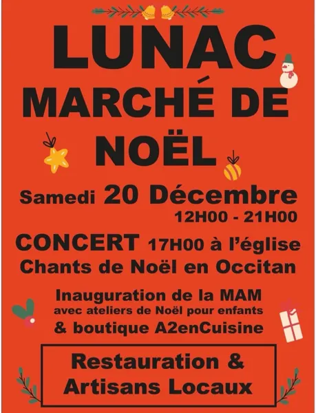 Marché de Noël de Lunac