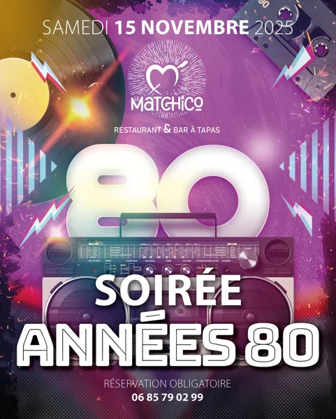 Soirée Années 80