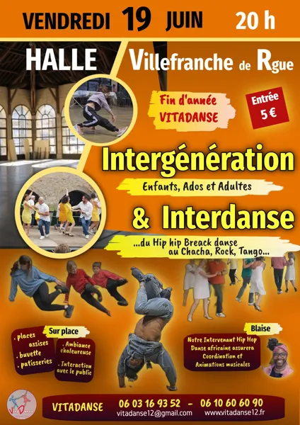 Spectacle fin d'année Vitadanse