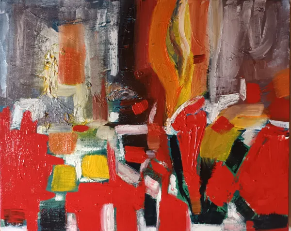 Peinture à l'huile, Isabelle Bos