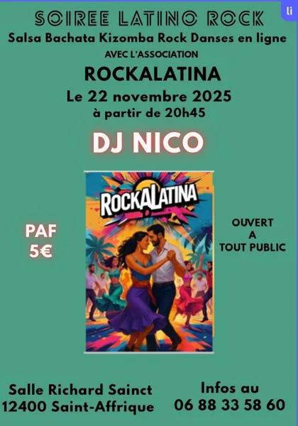 SOIRÉE LATINO ROCK
