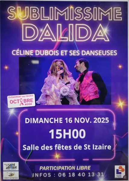 Spectacle : Sublissime Dalida