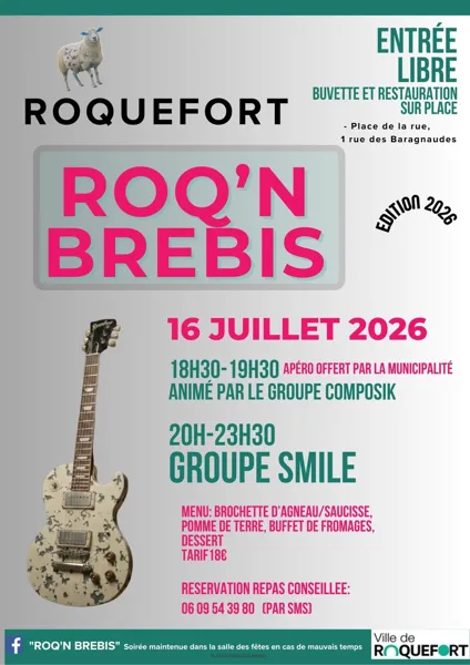 Concert, Association Roq'n Brebis