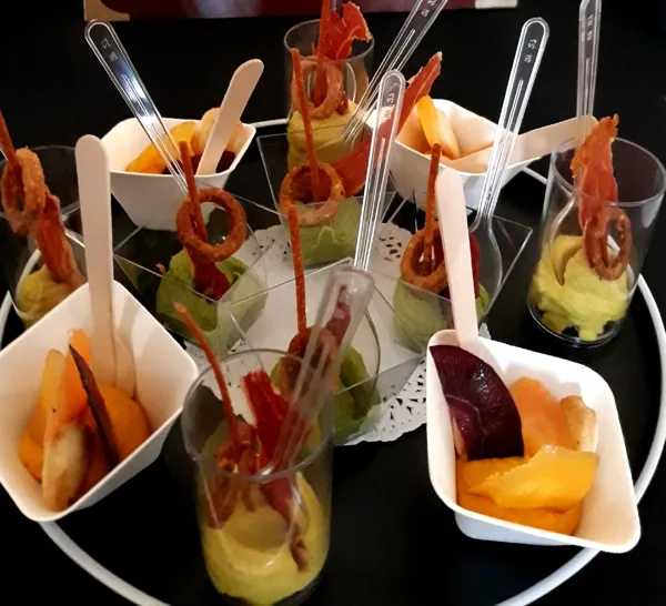 Mise en bouche, La Grange Templière 2018