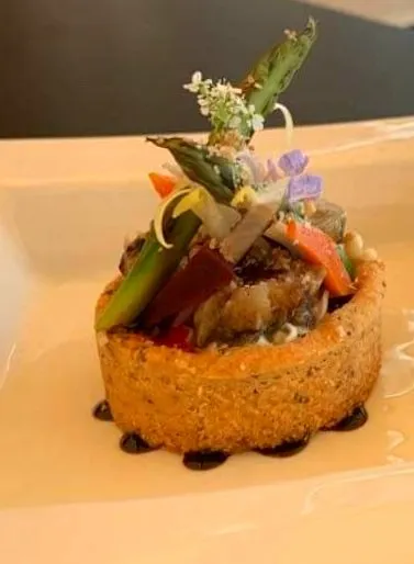 Tartelette sans gluten, La Grange Templière 2018