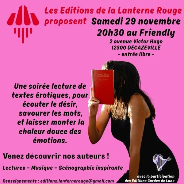 Soirée Littérature Érotique