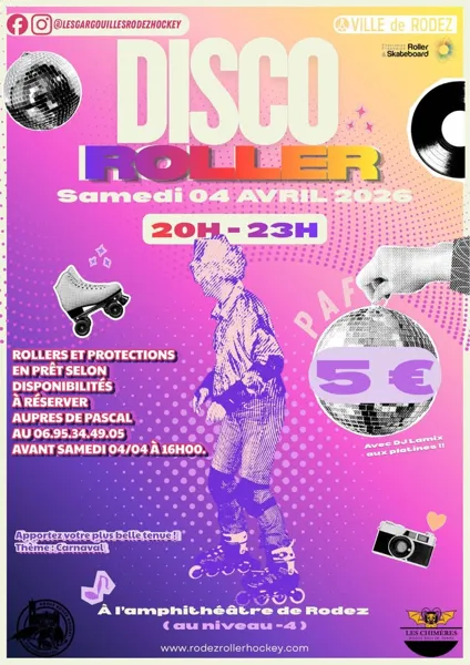 DISCO ROLLER du Rodez Roller Hockey