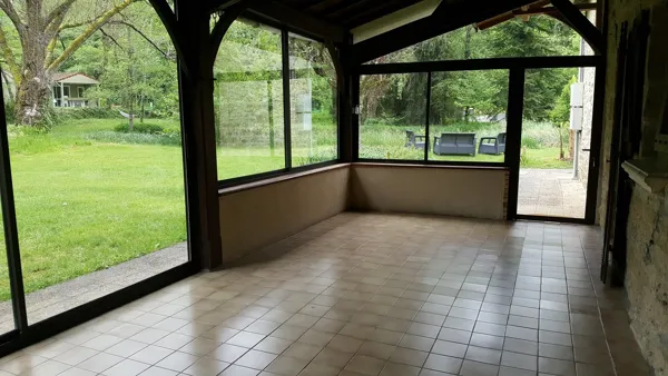 Véranda (salle commune), La Grange du Heron