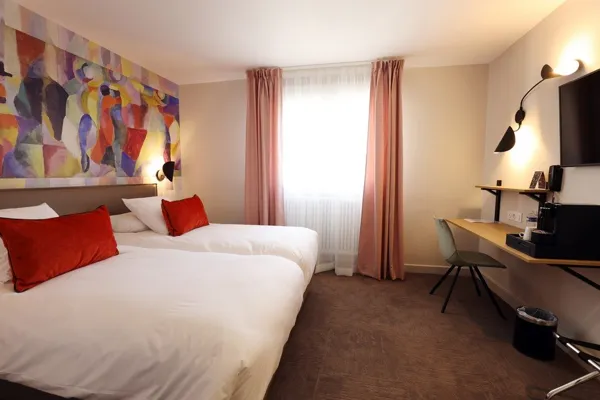 Chambre Twin Supérieure, Hotel de la Capelle