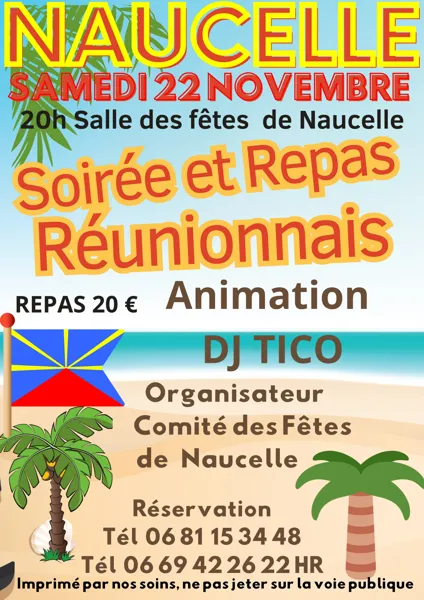 Soirée réunionaise