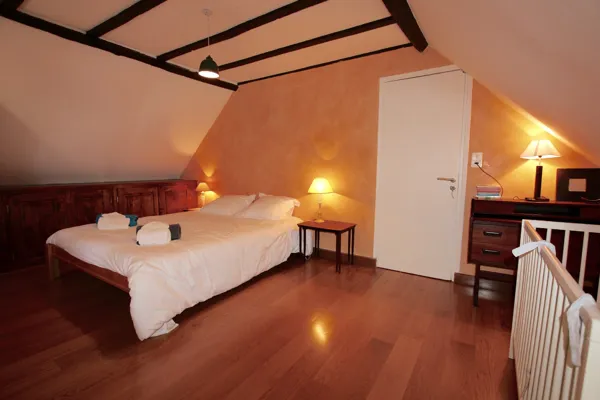 une des 3 chambres de la grande maison
