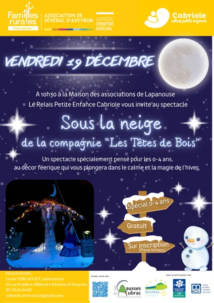 Affiche, ©Familles rurales de Sévérac d'Aveyron