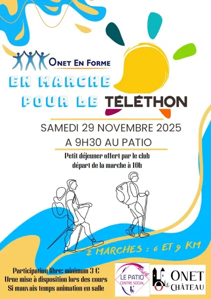 Une marche pour le Téléthon