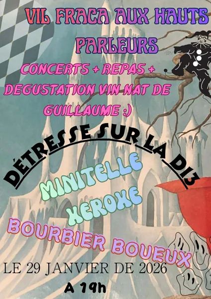 Concert : Carte Blanche à Vil Fraca - Les Hauts Parleurs