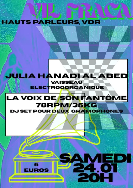 Concert : Carte Blanche à Vil Fraca - Les Hauts Parleurs