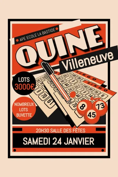 Quine de l'école La Bastide