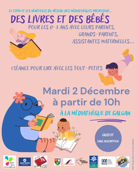 1 séance pour lire avec les tout-petits